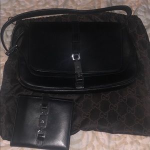 Beautiful Gucci bag and wallet set
